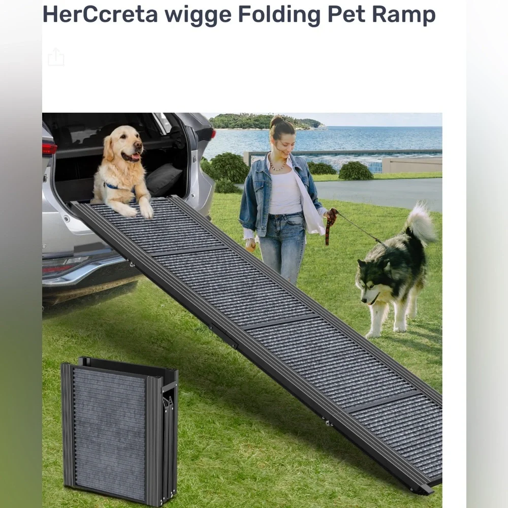 HerCcreta Wiggi Dog Folding Ramp
